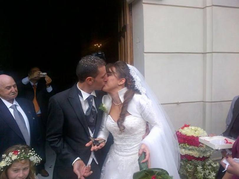 Ottobre 2012, Vincenzo sposa la sua Rachele